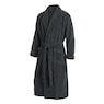 Men&rsquo;s Plush Textured Fleece Robe with Shawl Collar and Belt, , large