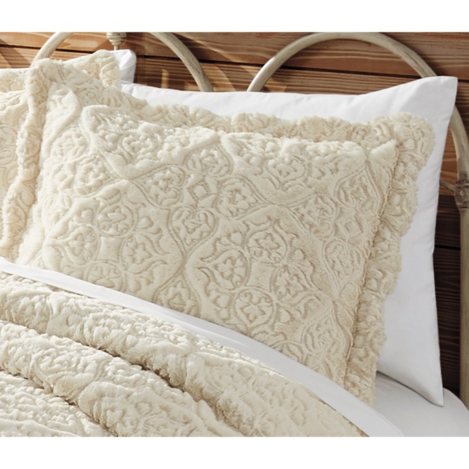 Faux-Fur Sham, , large