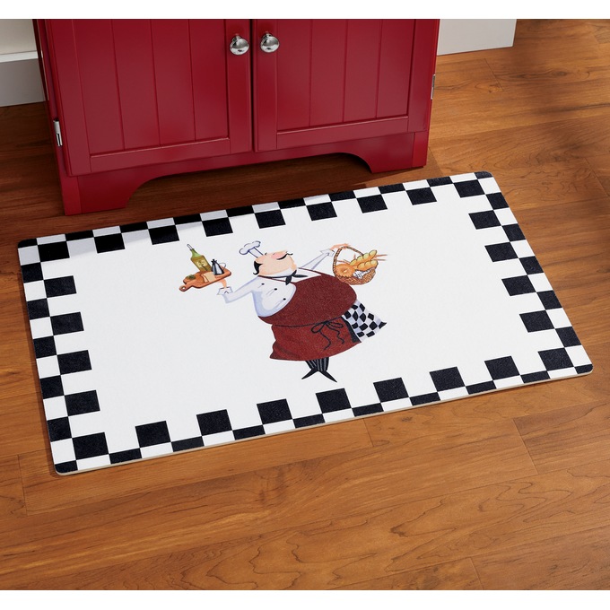 Bon Appetit Chef Kitchen Mat 18 X 30 Midnight Velvet