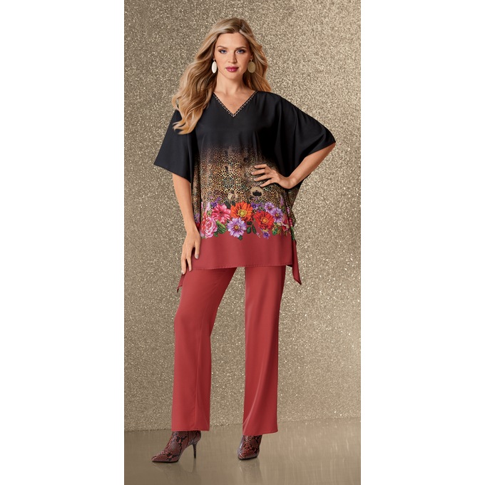 Leena Pant Set, , large