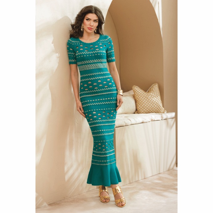 Alycia Sweater Dress, , large