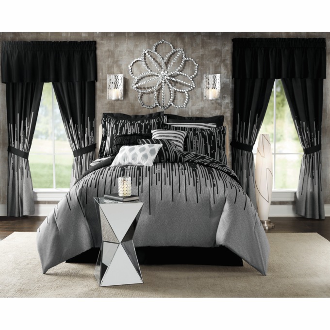 Aida Mirrored Accent Table, , large