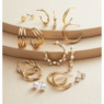 9-Pair Classic Earrings Set, , large