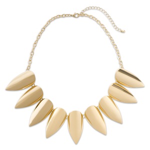 Modern Teardrop Necklace, , large