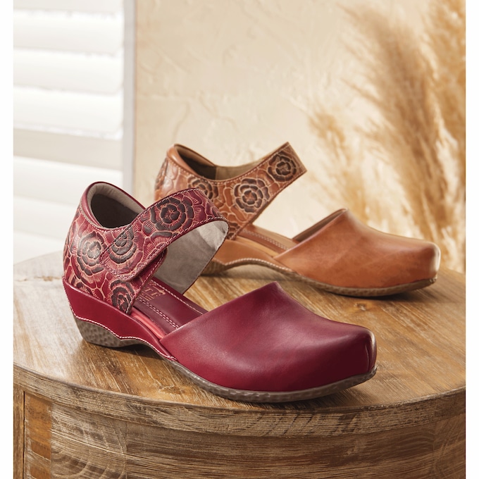 Spring Step Gloss Pansy Mary Jane, , large