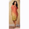 Shenna Diagonal-Print Women's Jersey T-Shirt Dress with Pockets, , large