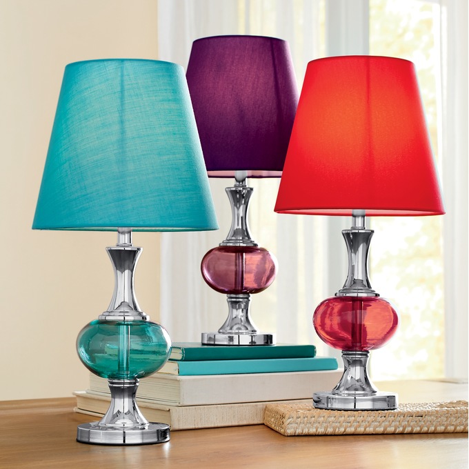 Color Glass Table Lamp, , large