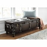 Lee Buckle Storage Bench, Espresso, large