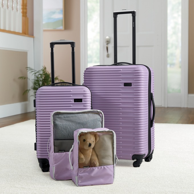 Kensie 4-Piece Expandable Hardside Luggage Set, , large