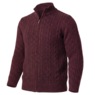 Men&rsquo;s Cable-Knit Full-Zip Cardigan Sweater, , large