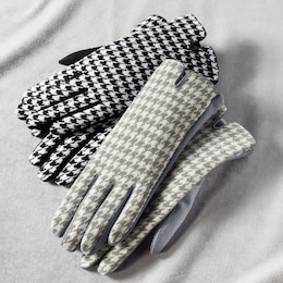 Houndstooth Glove, , large