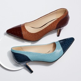 Two-Tone Croco Pump, , large