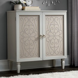 Spiral Nailhead Cabinet, , large
