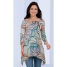 Bright Shark-Bite Top, Abstract Multi, large