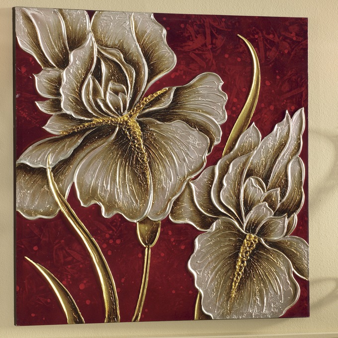 Mystic Flowers Wall Art Midnight Velvet