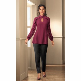 Sophia Ruffled Tunic, , large