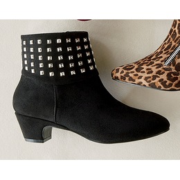 Amanda D&amp;&#35;39; Laurie Studded Collar Bootie, , large