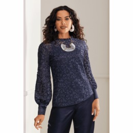 Allora Lace Blouse, , large