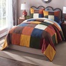 Corduroy Patch Quilt and Sham, , large