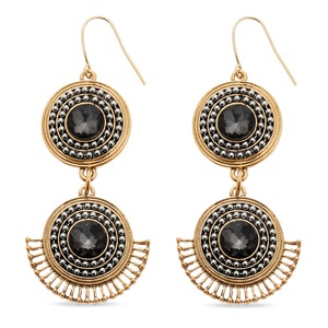 Metal Scroll Earrings, , large