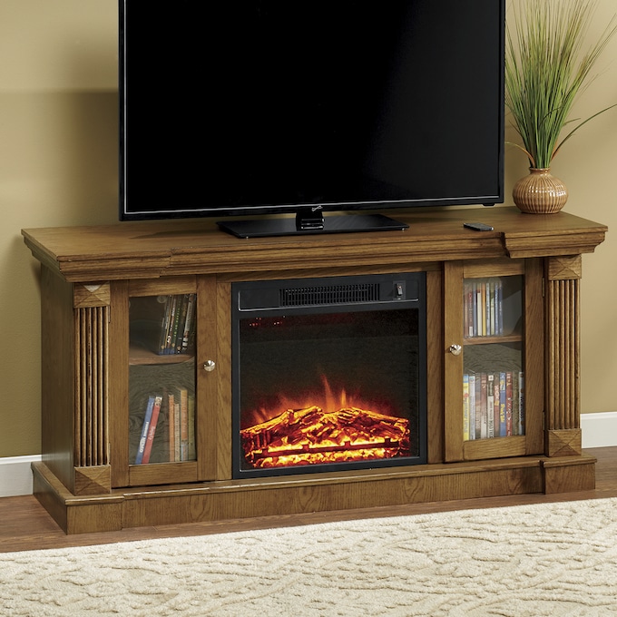 2-Door Entertainment Fireplace, , large