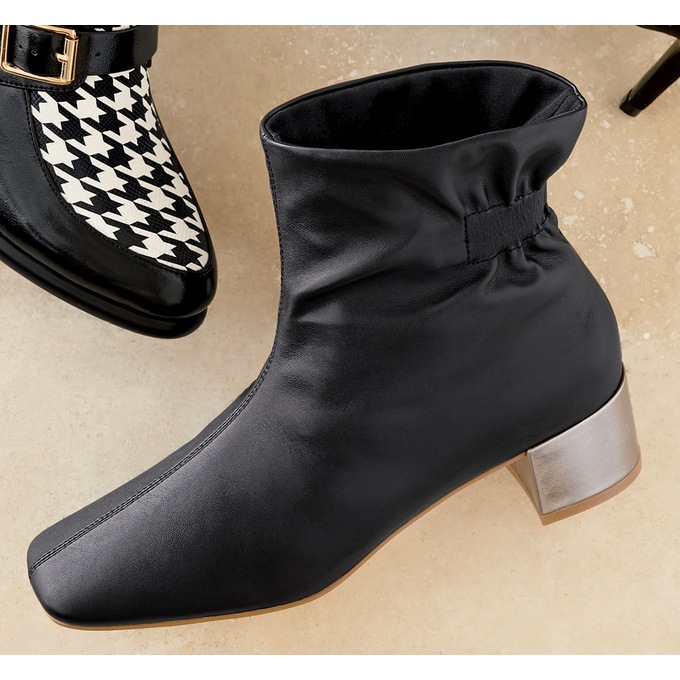 Scrunch Back Bootie, , large