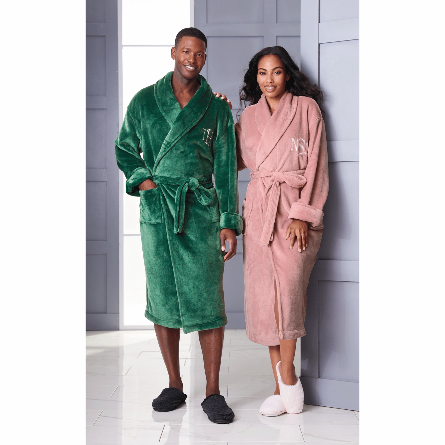 Unisex Robe Midnight Velvet