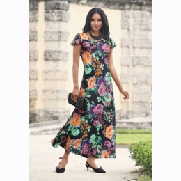Makenzie Flowy Maxi Dress, , large