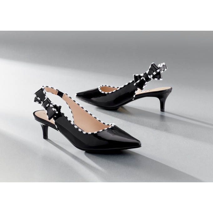 Bow Slingback, , large