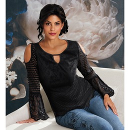 Jimi Lace Top, , large