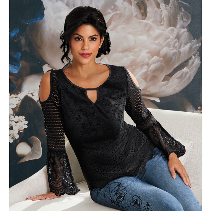 Jimi Lace Top, , large