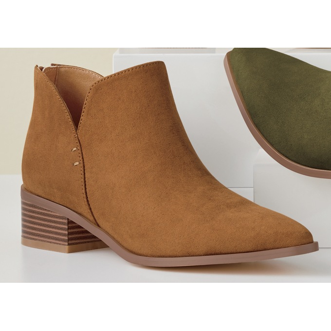 Monroe and Main Zip Back Shootie, , large