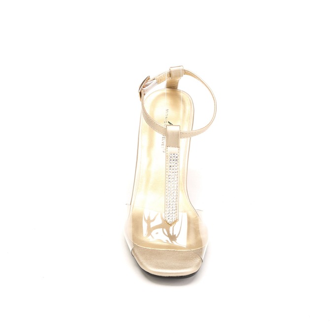 Classique Marnie Strap Shoe, Gold, large