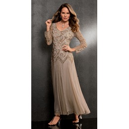 Trudie Beaded Gown, , large