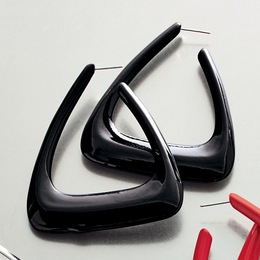 Triangle Earrings, , large