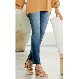 Adore Embellished Jean, , large