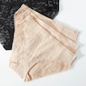 3-Pack Women&rsquo;s All-Over Lace Mid-Rise Panties with No-Ride Gripper Legs, , large