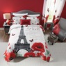 Paris Poppies Comforter Set and Decorative Pillow, , large