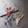 Crystal Marquise-Cut Spray Necklace & Earring Set, , large