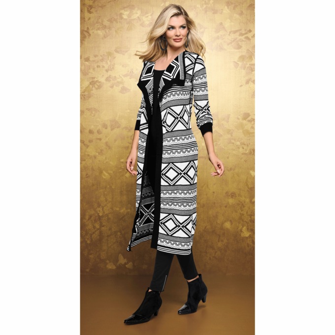 Remi Reversible Duster, , large