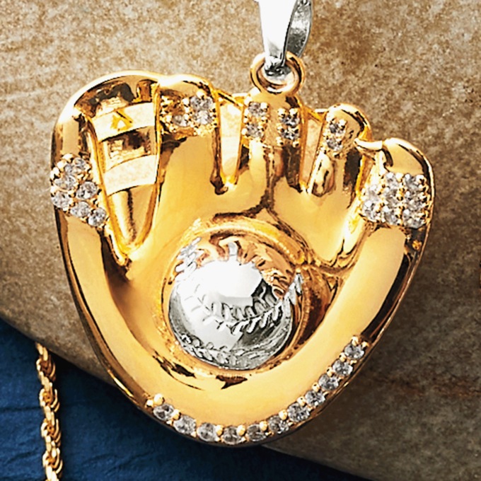 Sports Crystal Pendant, , large