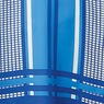 Glennon Oversized Semi-Sheer Blouse with Bold Print and V-Neck, Blue Multi, large