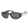 Versace Rectangular Sunglasses, , large