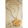 Rose Necklace and Earring Set, , large