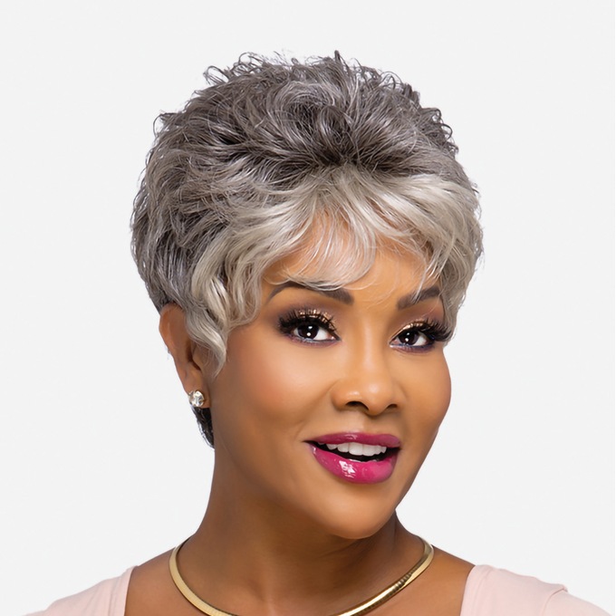 Vivica Fox Human Hair V Wig, , large