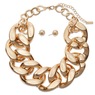 Large Link Necklace and Earring Set, , large