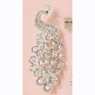 Rhinestone Pin Brooch, , large