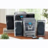 6-in-1 Deluxe Turntable, iPod/MP3, AM/FM, CD Player & Cassette, , large