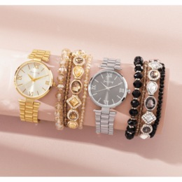 Watch &amp; Bracelets Set, , large