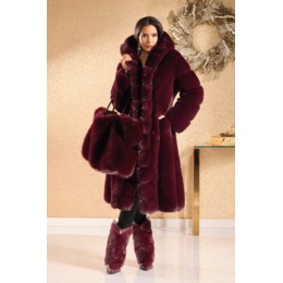 Azalea Wang Roxana Faux Fur Bag, , large